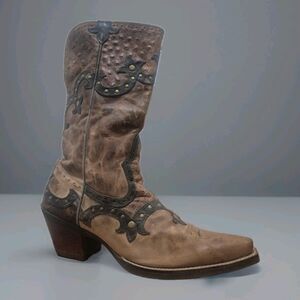 Ariat Rogue Boots Women's Size 7.5B Brown  Leather Western( Style 10008778)